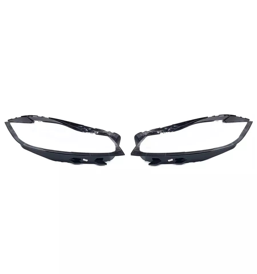 2X LEFT RIGHT SIDE PAIR HEADLIGHT LENS COVER LAMP FOR JAGUAR XF XFL 2015-2019